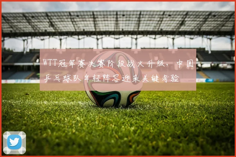 WTT冠军赛决赛阶段战火升级，中国乒乓球队年轻阵容迎来关键考验